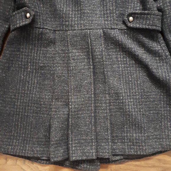 Buffalo Wool Blend Double Breasted Coat - Picture 8 of 13